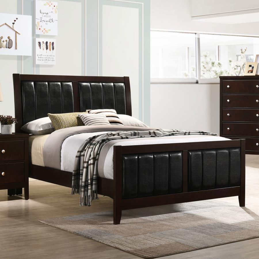 Carlton Brown Full Bed - MyWaynesHome #