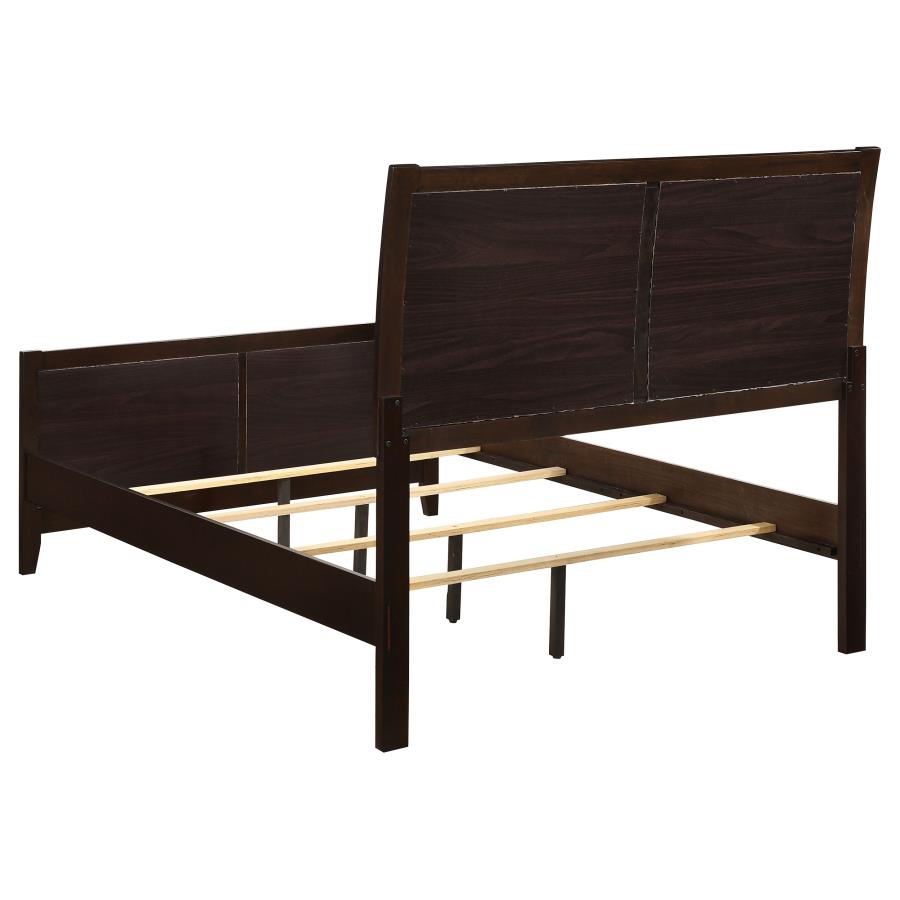 Carlton Brown Eastern King Bed - MyWaynesHome #