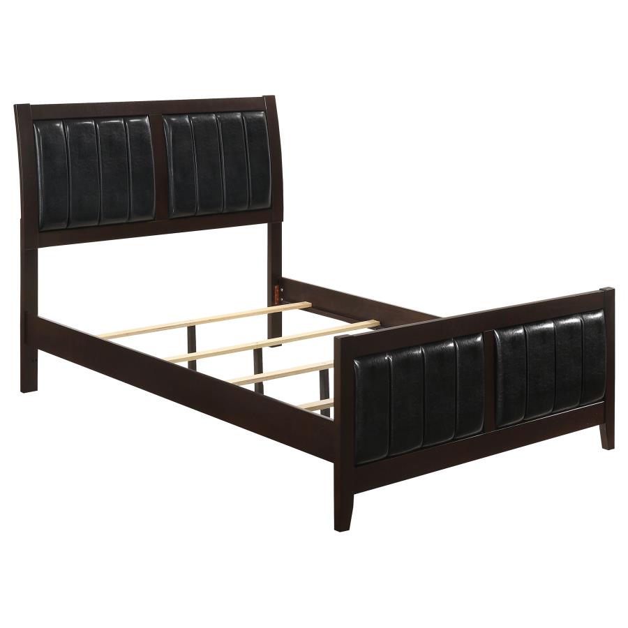 Carlton Brown California King Bed 5 Pc Set - MyWaynesHome #