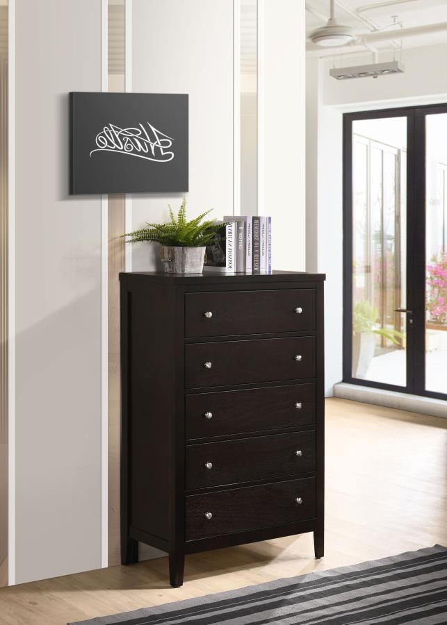 Carlton Brown Chest - MyWaynesHome #