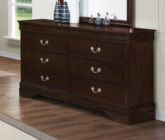 Louis Philippe Brown Dresser - MyWaynesHome #