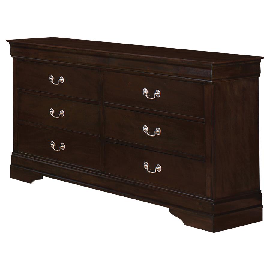 Louis Philippe Brown Dresser - MyWaynesHome #