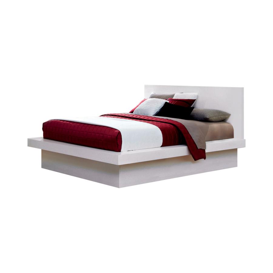 Jessica White Eastern King Bed - MyWaynesHome #
