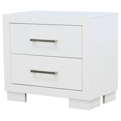 Jessica White Nightstand - MyWaynesHome #