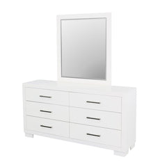 Jessica White Dresser Mirror - MyWaynesHome #