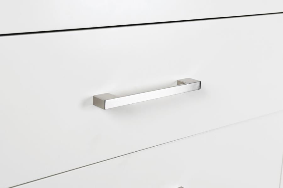 Jessica White Queen Bed 5 Pc Set - MyWaynesHome #