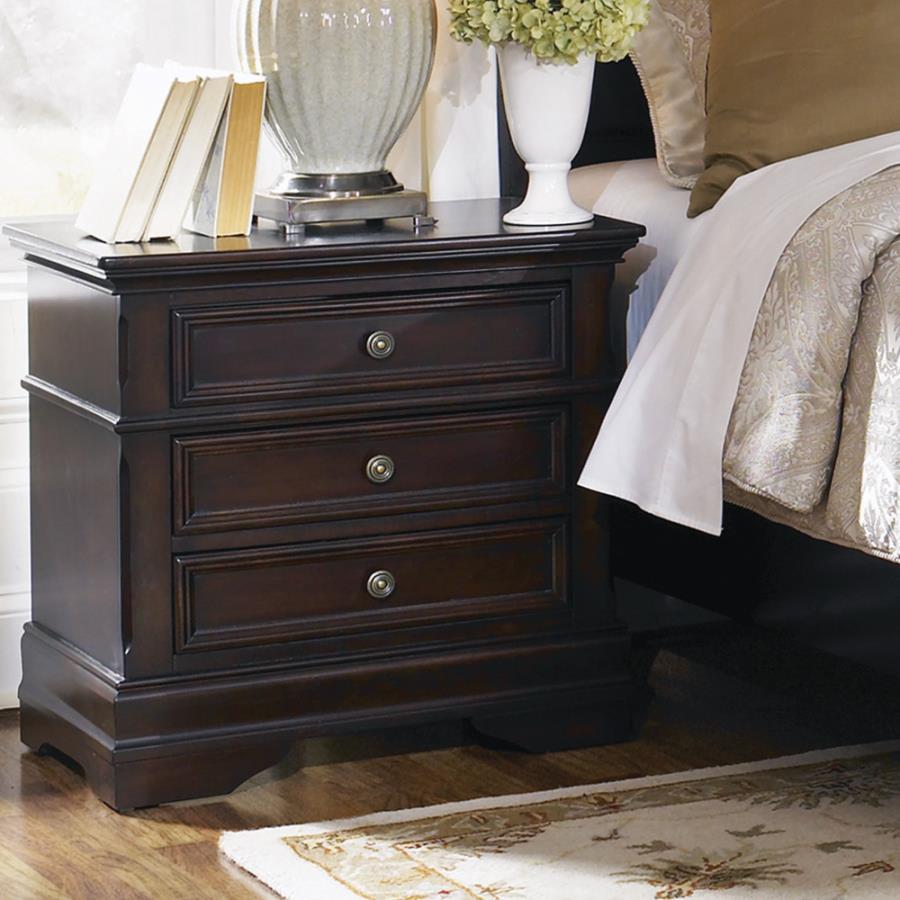 Cambridge Brown Nightstand - MyWaynesHome #