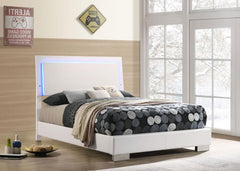 Felicity White Full Bed - MyWaynesHome #