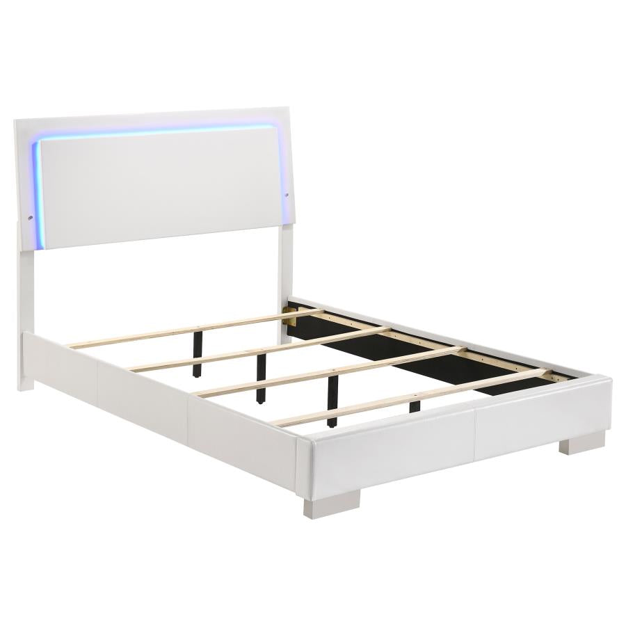 Felicity White Full Bed - MyWaynesHome #