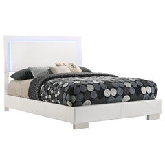 Felicity White Full Bed - MyWaynesHome #