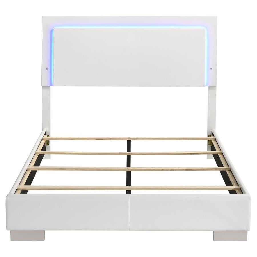 Felicity White Full Bed - MyWaynesHome #