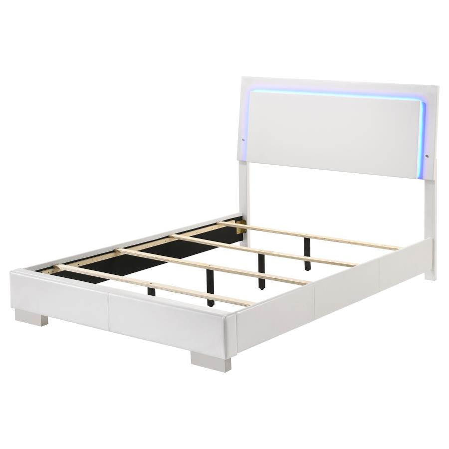 Felicity White Full Bed - MyWaynesHome #