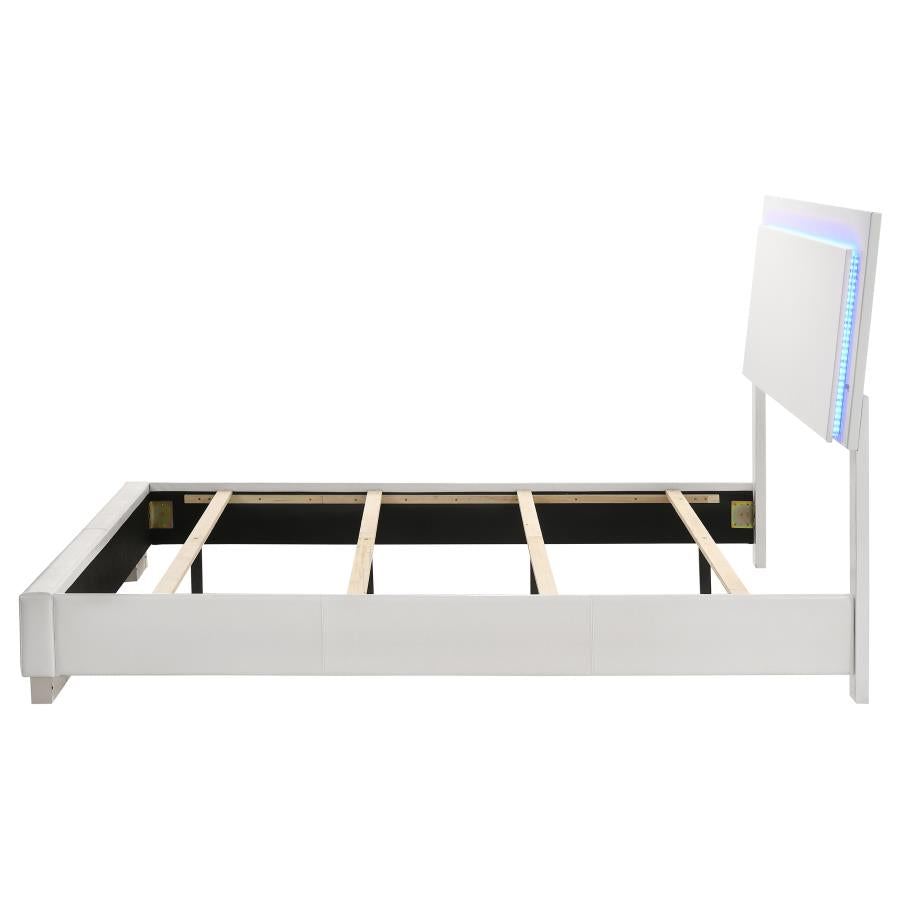 Felicity White Full Bed - MyWaynesHome #