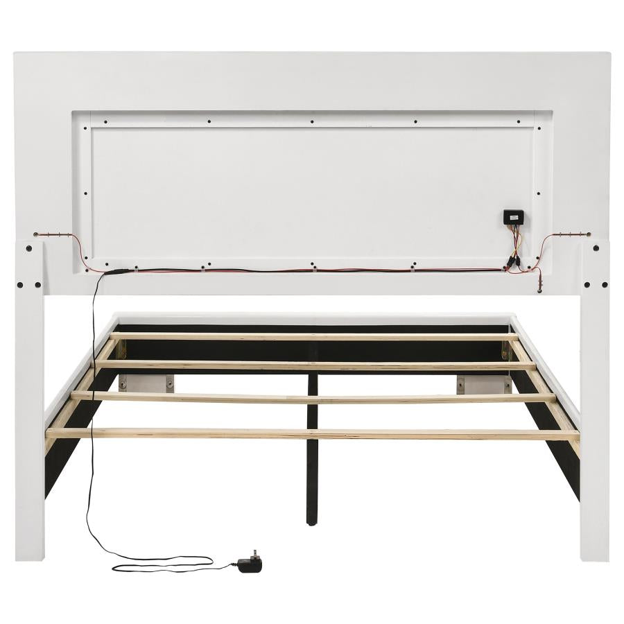 Felicity White Full Bed - MyWaynesHome #