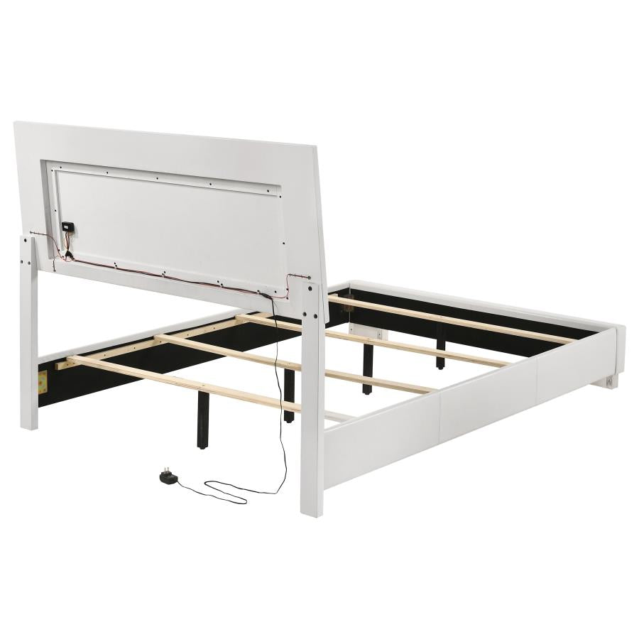 Felicity White Full Bed - MyWaynesHome #