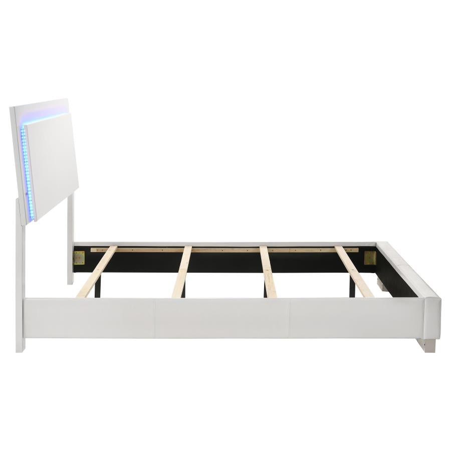 Felicity White Full Bed - MyWaynesHome #