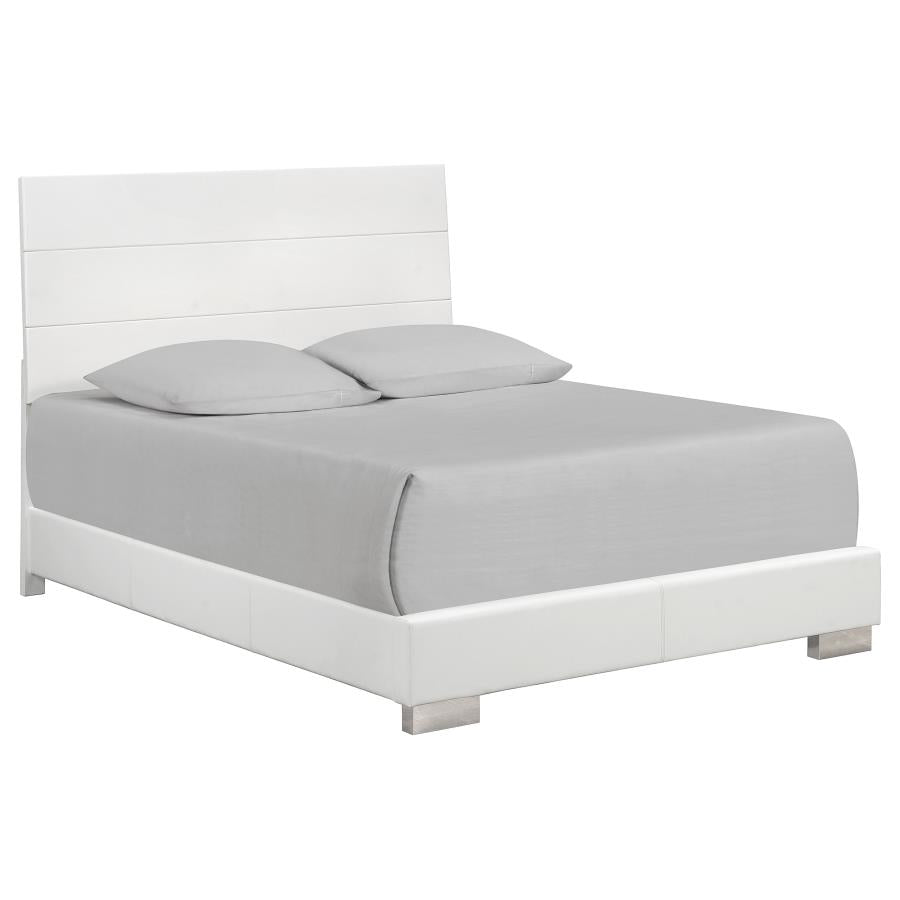 Felicity White Queen Bed - MyWaynesHome #