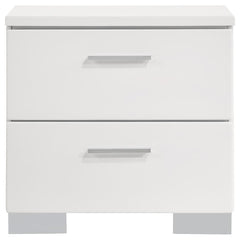 Felicity White Nightstand - MyWaynesHome #