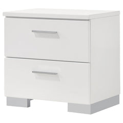 Felicity White Nightstand - MyWaynesHome #