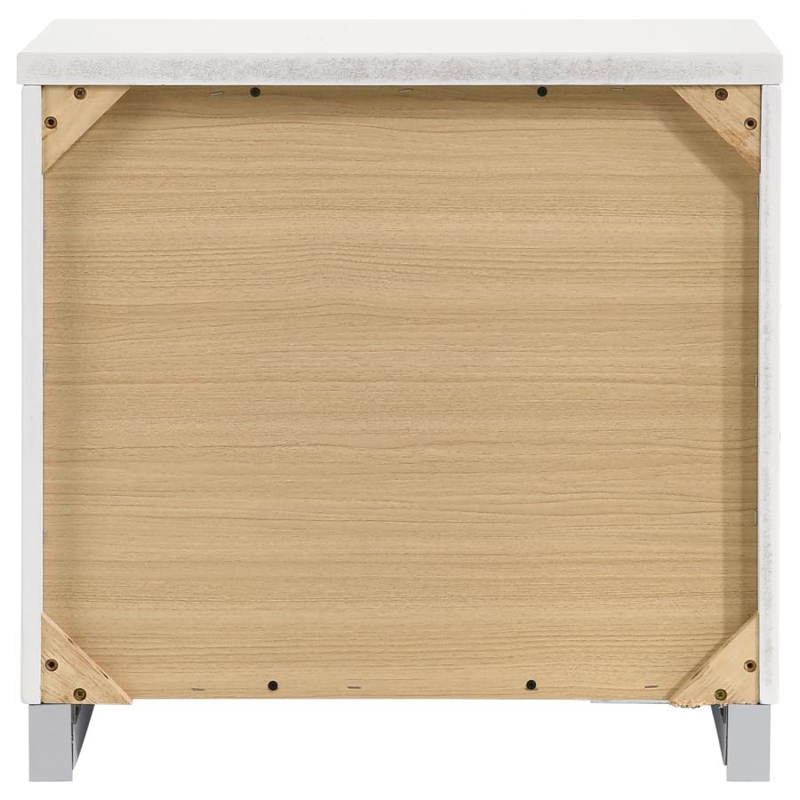 Felicity White Nightstand - MyWaynesHome #
