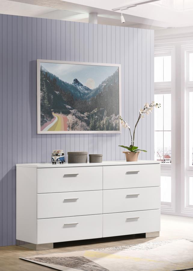 Felicity White Dresser - MyWaynesHome #