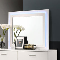 Felicity White Dresser Mirror - MyWaynesHome #