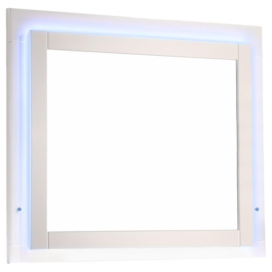 Felicity White Dresser Mirror - MyWaynesHome #