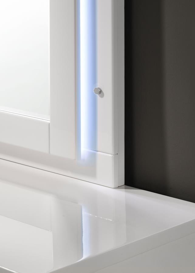 Felicity White Dresser Mirror - MyWaynesHome #