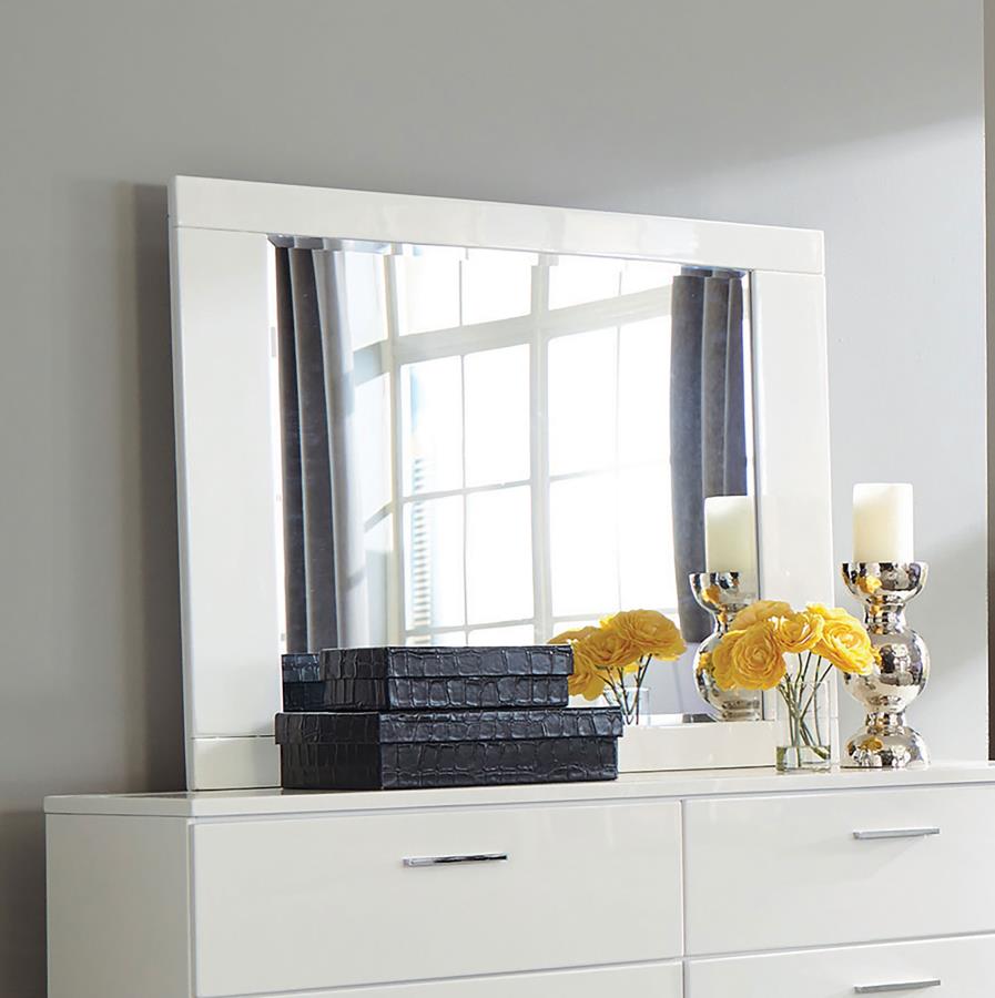 Felicity White Dresser Mirror - MyWaynesHome #