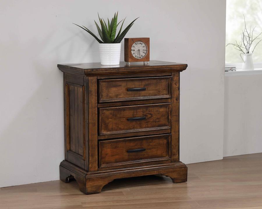 Elk Grove Brown Nightstand - MyWaynesHome #