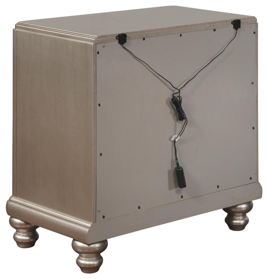 Bling Game Silver Queen Bed 5 Pc Set - MyWaynesHome #