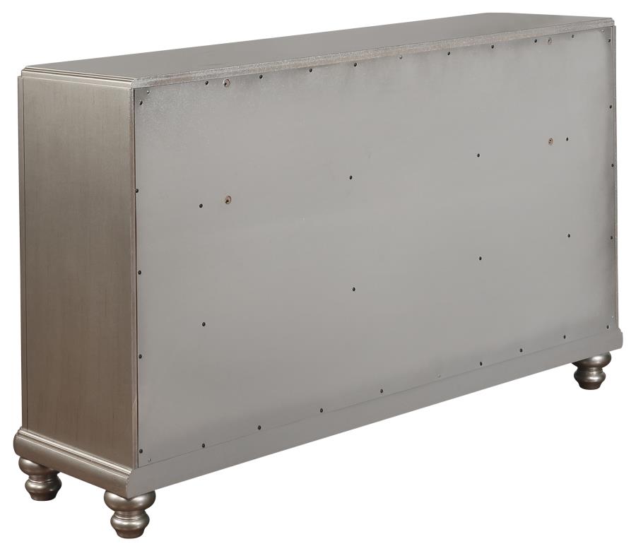 Bling Game Silver Queen Bed 5 Pc Set - MyWaynesHome #