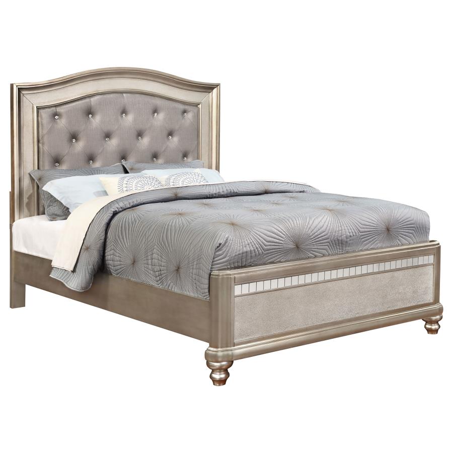 Bling Game Silver Queen Bed - MyWaynesHome #