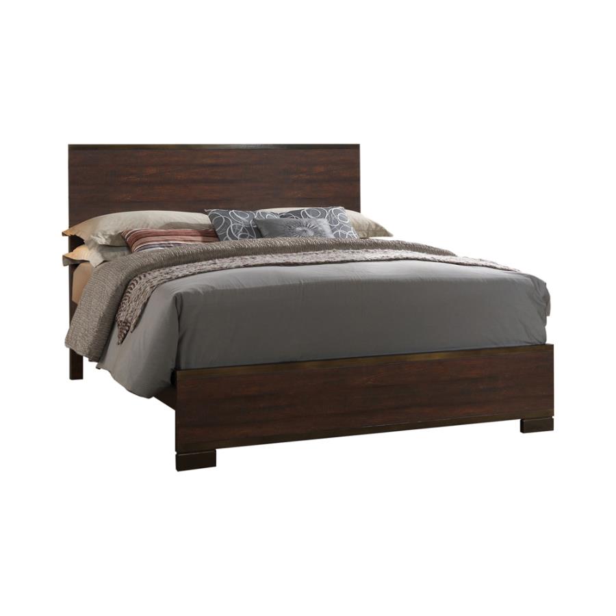 Edmonton Brown Queen Bed - MyWaynesHome #