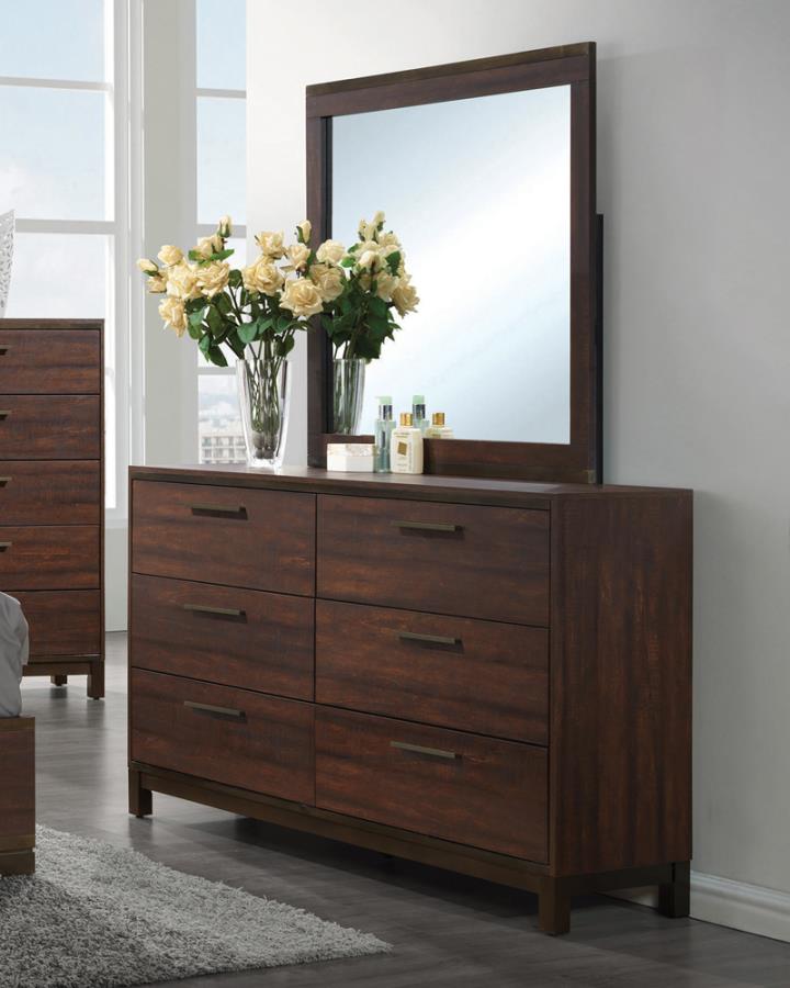 Edmonton Brown Dresser Mirror - MyWaynesHome #
