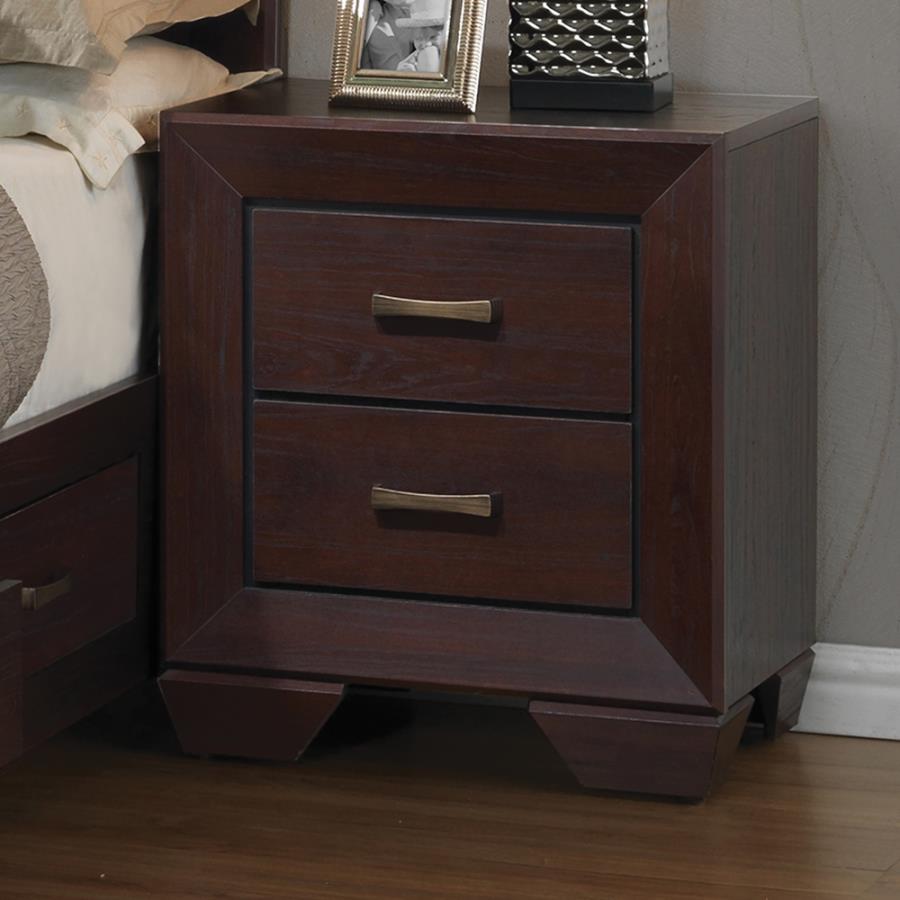 Kauffman Brown Nightstand - MyWaynesHome #