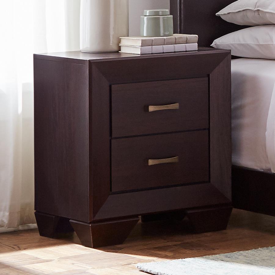 Kauffman Brown Nightstand - MyWaynesHome #