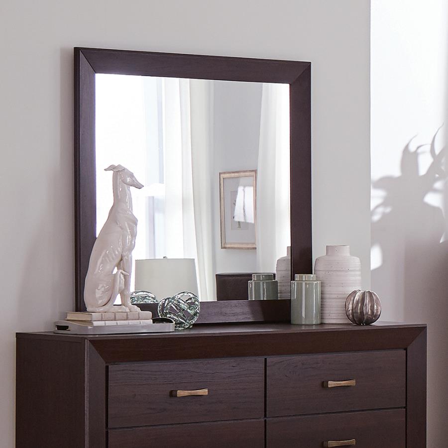 Kauffman Brown Dresser Mirror - MyWaynesHome #
