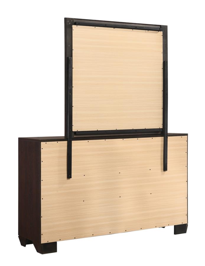 Kauffman Brown Dresser Mirror - MyWaynesHome #
