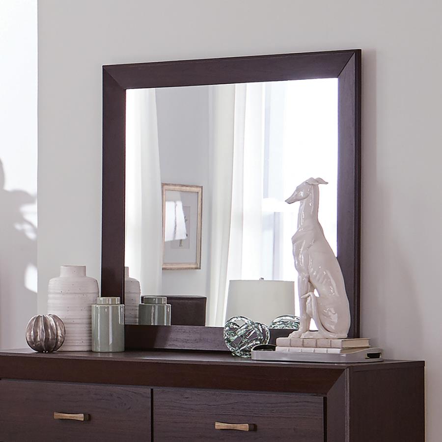 Kauffman Brown Dresser Mirror - MyWaynesHome #