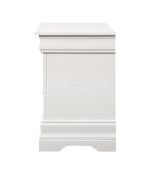 Louis Philippe White Nightstand - MyWaynesHome #