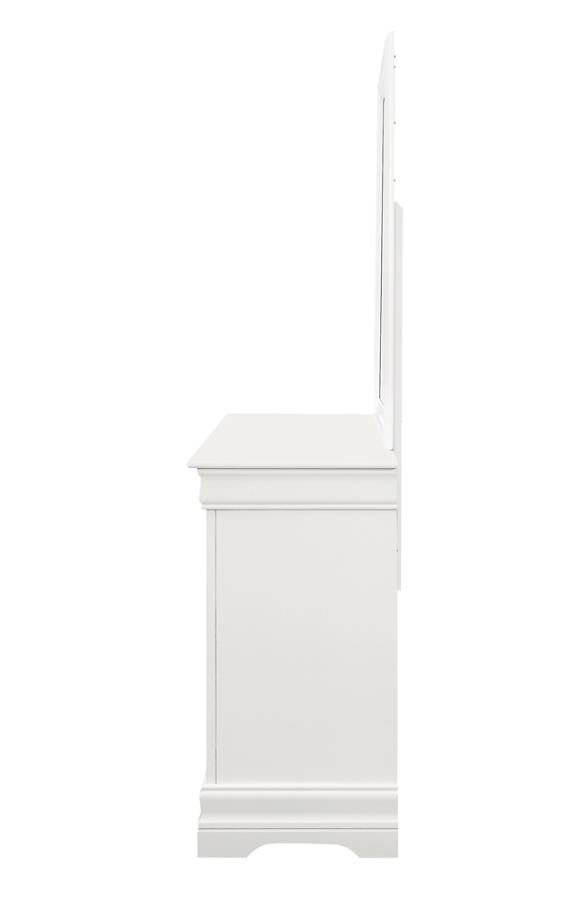 Louis Philippe White Dresser - MyWaynesHome #