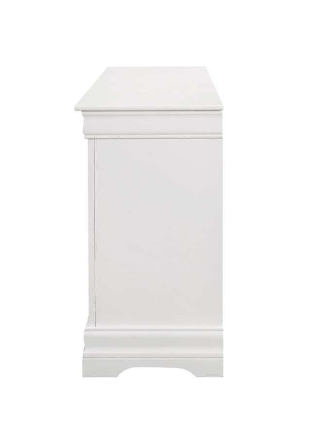 Louis Philippe White Dresser - MyWaynesHome #
