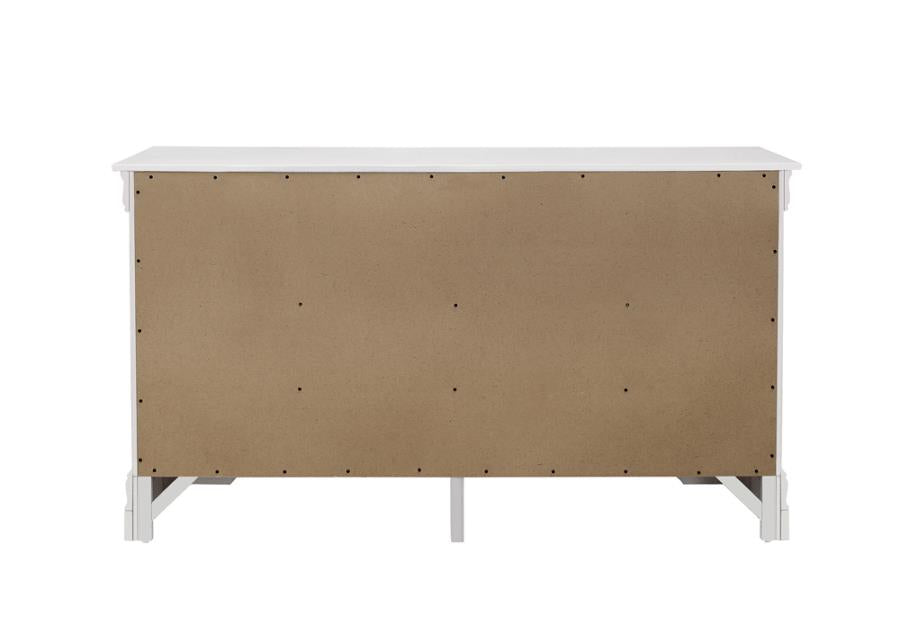 Louis Philippe White Dresser - MyWaynesHome #