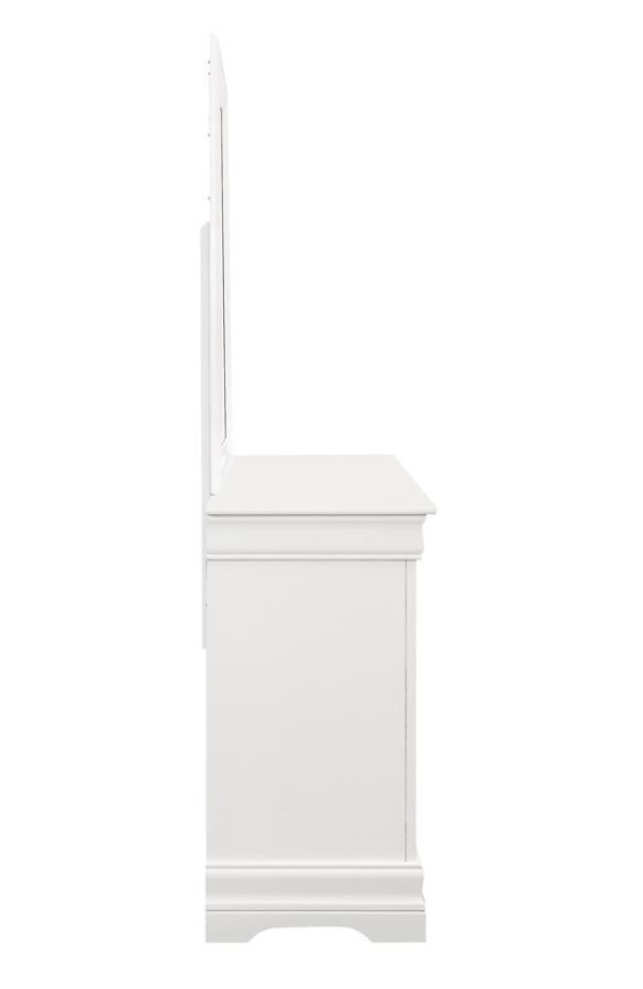 Louis Philippe White Dresser - MyWaynesHome #