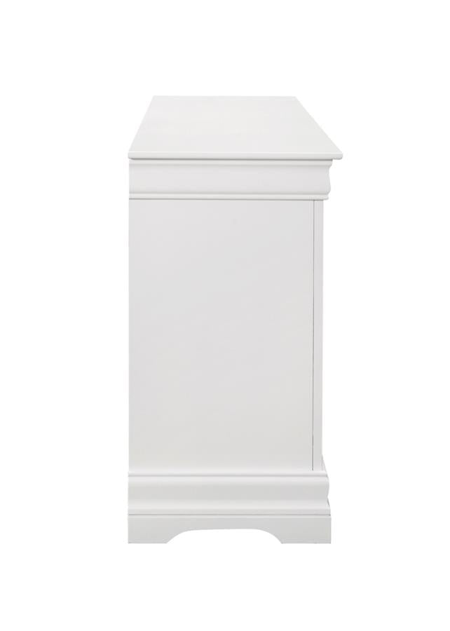 Louis Philippe White Dresser - MyWaynesHome #
