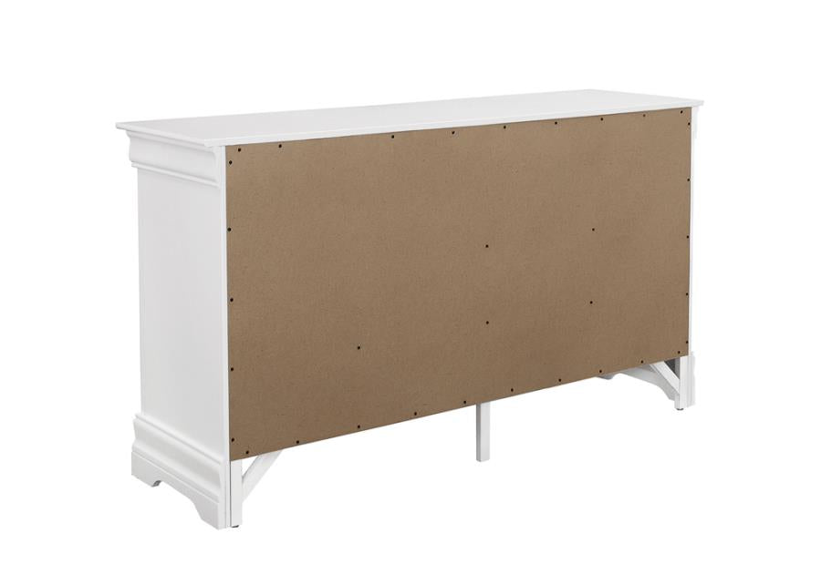 Louis Philippe White Dresser - MyWaynesHome #
