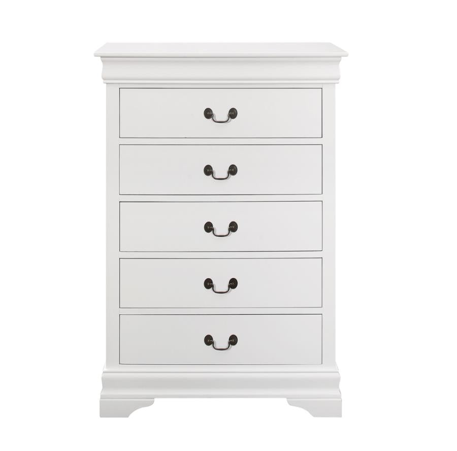 Louis Philippe White Chest - MyWaynesHome #