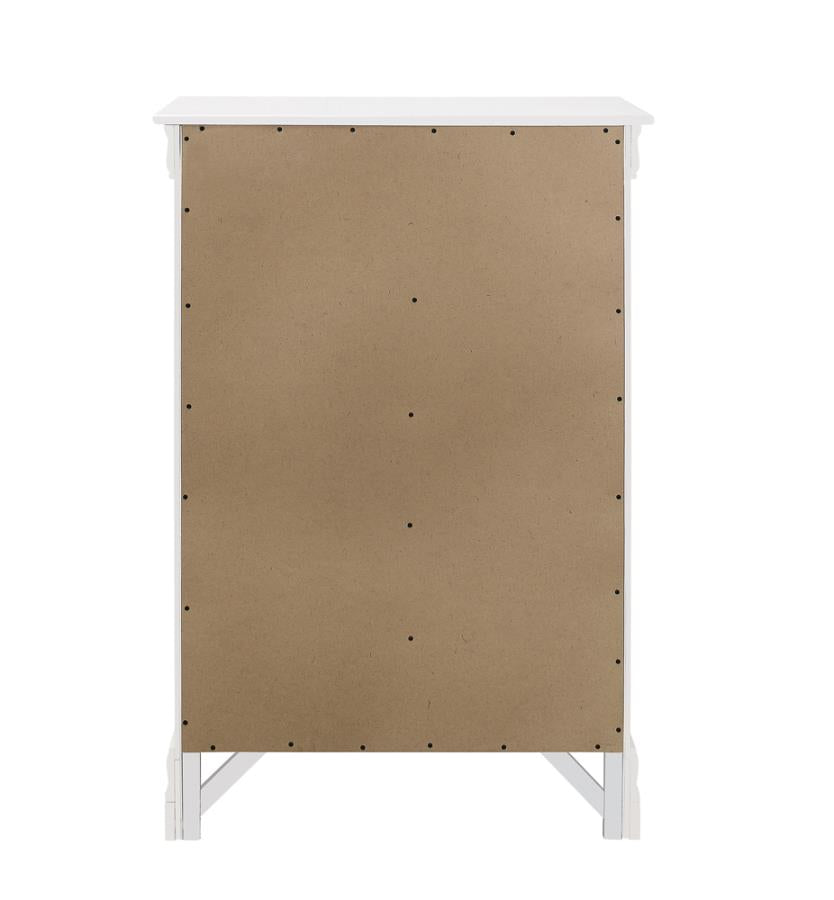 Louis Philippe White Chest - MyWaynesHome #