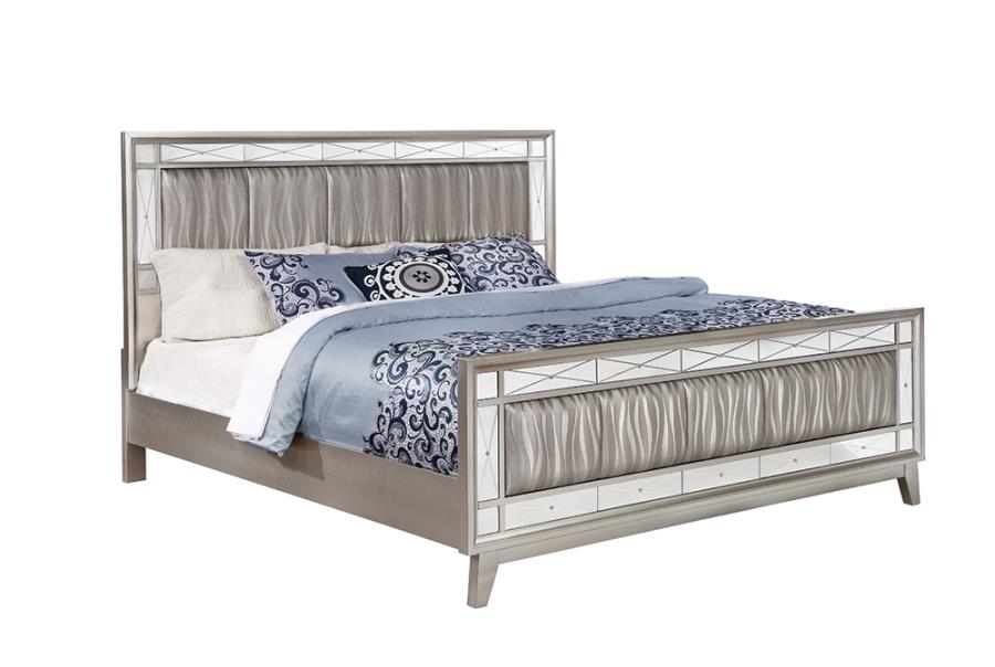 Leighton Silver Full Bed - MyWaynesHome #